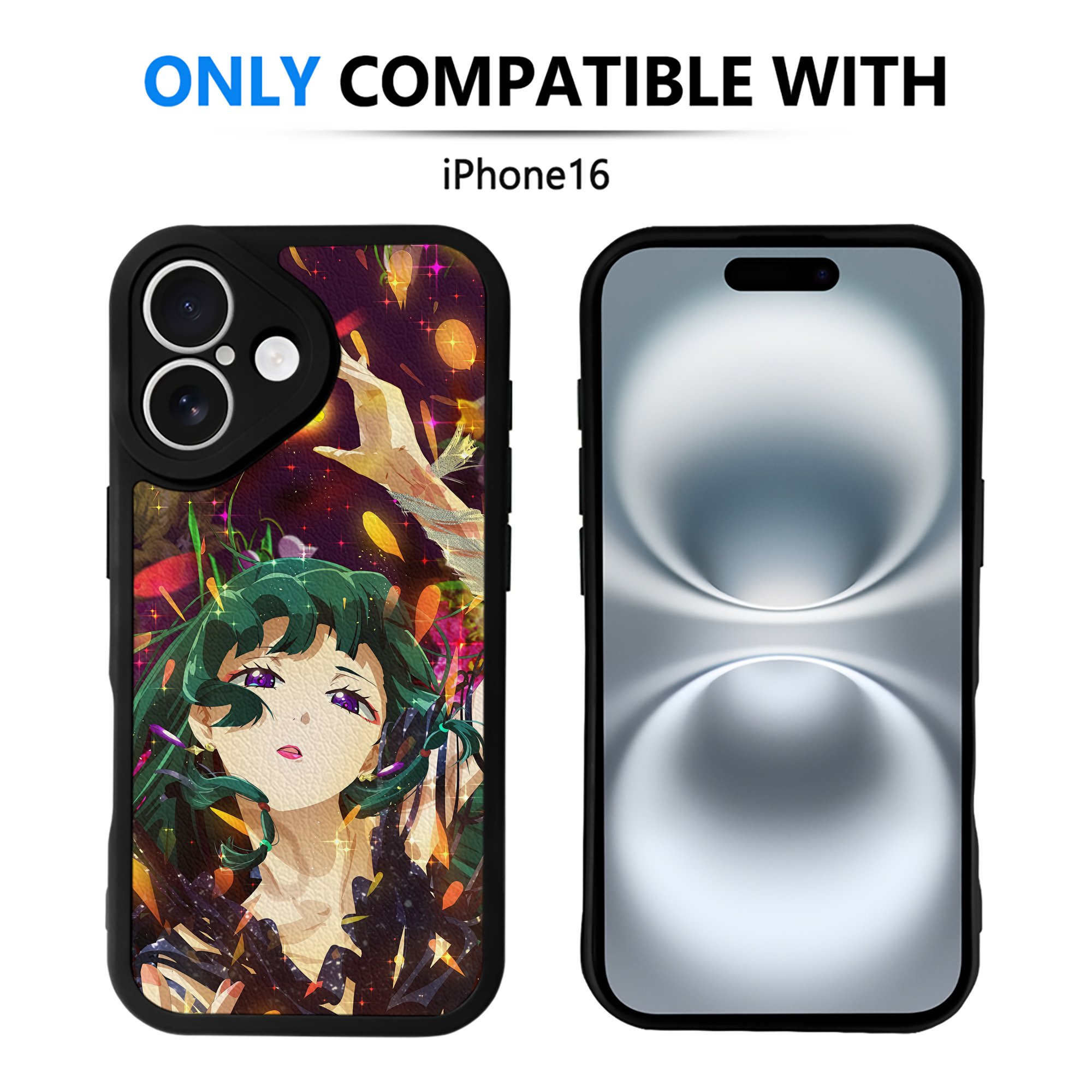 （画像用） 薬屋のひとりごと The Apothecary Diaries 【iPhone 16シリーズ対応】シリコンスマホケース（レザー調） 材質：シリコン